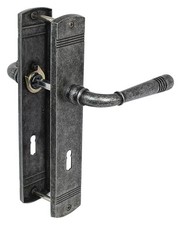 Türbeschlag 1659 Helena LS Antik Grau Türdrücker Türklinke Türgriffe