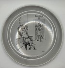 Vintage 7 Pc Set Of W.S. George  Tauni De Lesseps  Horse Humor Decor Plates — photo 5