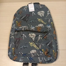 Bio world Star Wars Multi Character AOP Adult 17" Laptop Backpack New