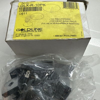 Goldline Controls GLX-R-10PK Rectifier & Heat Sink Pad Set for AquaRite AquaTrol