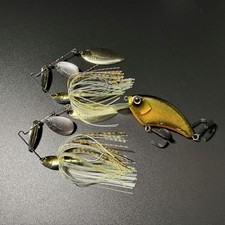 JACKALL Jax Jackal OSP HPF Crankbait 63mm Gold Black Fishing Lure, Used