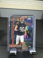 2025 Topps Chrome Andrei Iosivas /10 Parallel #119 Cincinnati Bengals