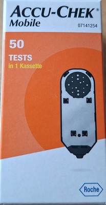 50-er ACCU-CHEK MOBILE Testkassette NEU&OVP MHD 2026-11 ### ALS SOFORT-KAUF ###