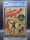 Amazing Spider-Man #1 CGC 3.5 Silver Age March 1963 Key Grail Comic