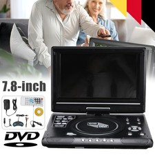 Full HD Tragbar DVD Player 7,8" Auto Monitor Drehbar Bildschirm mit Gamepad KFZ