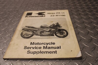 KAWASAKI 1990-1991 90 91 ZX 1100 ZX1100 NINJAZX-11 SERVICE MANUAL
