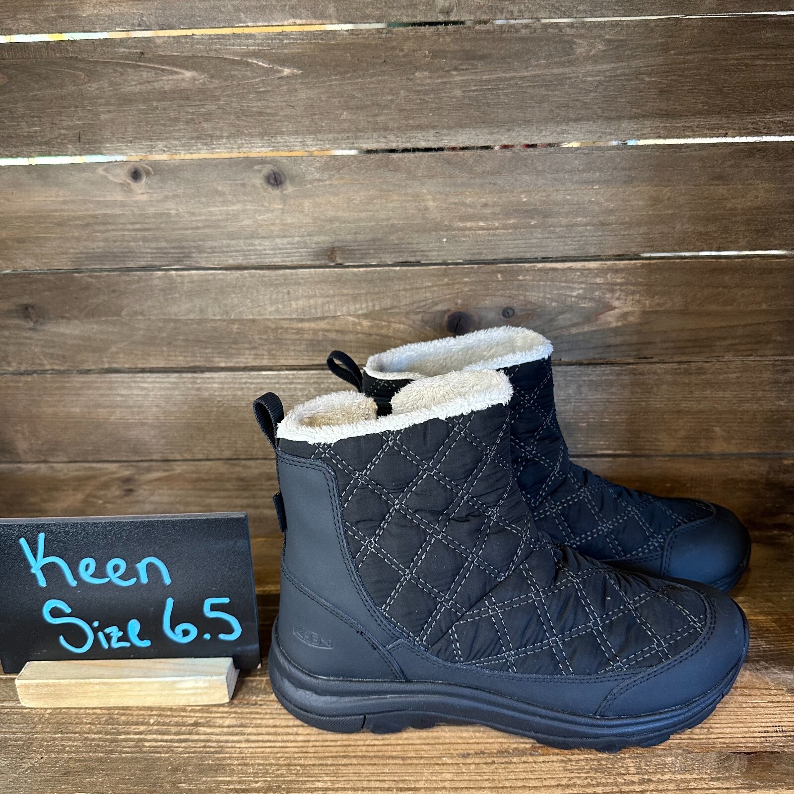 Stivaletti donna Keen Terradora II neri neve invernali foderati nuovi taglia 6 5 M