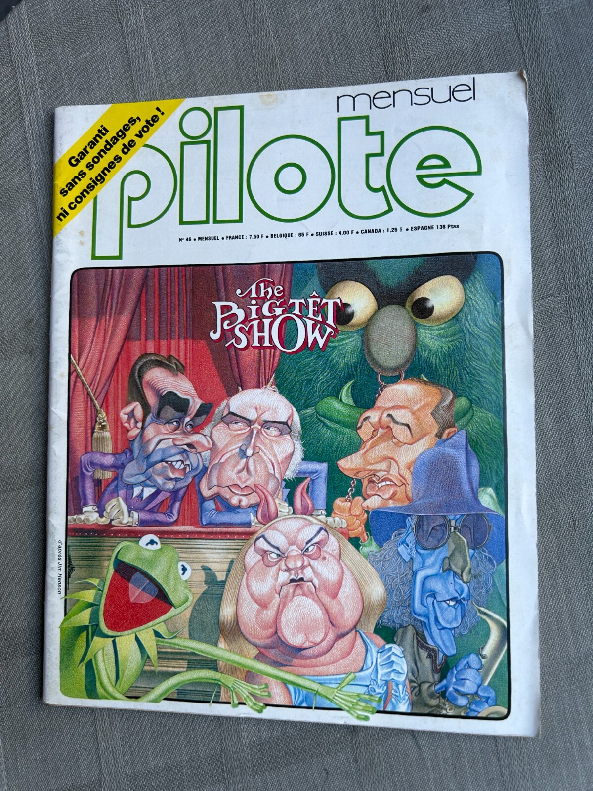 Pilot Monthly No 46 Mars 1978 IN Very Good Condition