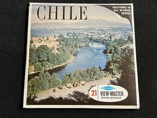 Sawyer's View-Master B079 CHILE circa 1962 Issue NATIONS OF THE WORLD SERIES