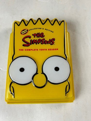 The Simpsons DVD The Complete Tenth Season Collectors Edition Bart Head Case - Picture 12 of 14