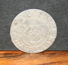 circa 1600's ? Old Unknown Silver Hammered Coin - Poland / Duchy of Livonia ?