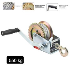 Mini Manuelle Winde 550kg Handseilwinde 10m S...
