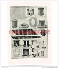 Hat Manufacture, Book Illustration (Print), c1907