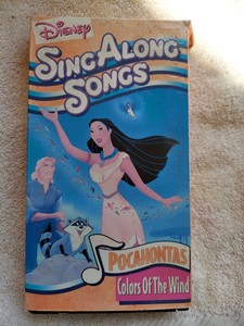 Disneys Sing Along Songs Pocahontas: Colors of the Wind (VHS 1995) 786936481433 | eBay