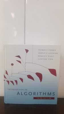 Introduction to Algorithms, 3rd Edition (MIT Press) - Hardcover - GOOD