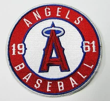 LOT OF (1) 1961 LOS ANGELES ANGELS BASEBALL PATCH  PATCHES (3 1/2" ROUND) # 57