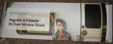 ACIMONE RV Door Window Shade Blackout, Foldable Camper Interior Door Window