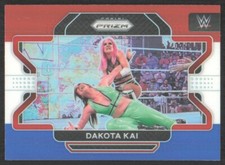 2022 Panini Prizm WWE Red White Blue Dakota Kai #99