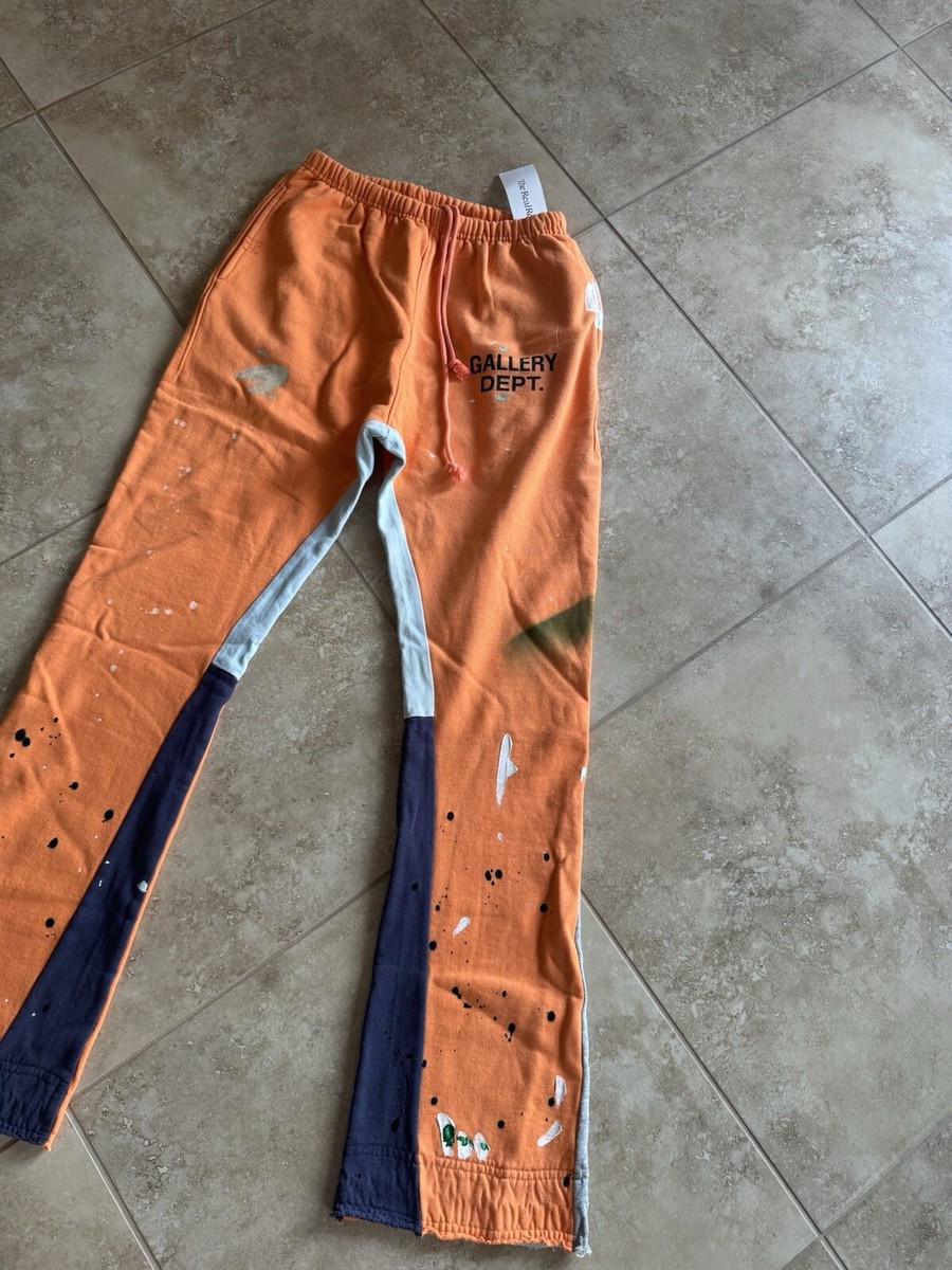 Gallery's Dept Flare Paint Splatter Sweatpants Size Small Gallery's Dept Flare Paint Splatter Sweatpants Size Small