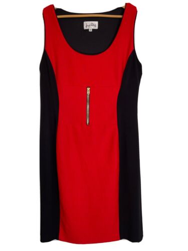 joseph ribkoff women’s black/red dress size M