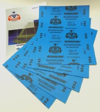 Matador Waterproof Sandpaper Abrasive Wet or Dry 5 Sheets 60 Grit 9" x 11" SC