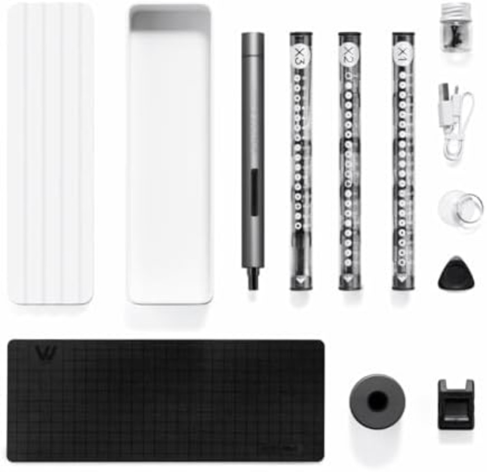 Wowstick 1F+ Cacciavite Elettrico Precisione LED - Kit 69 in 1 Professionale