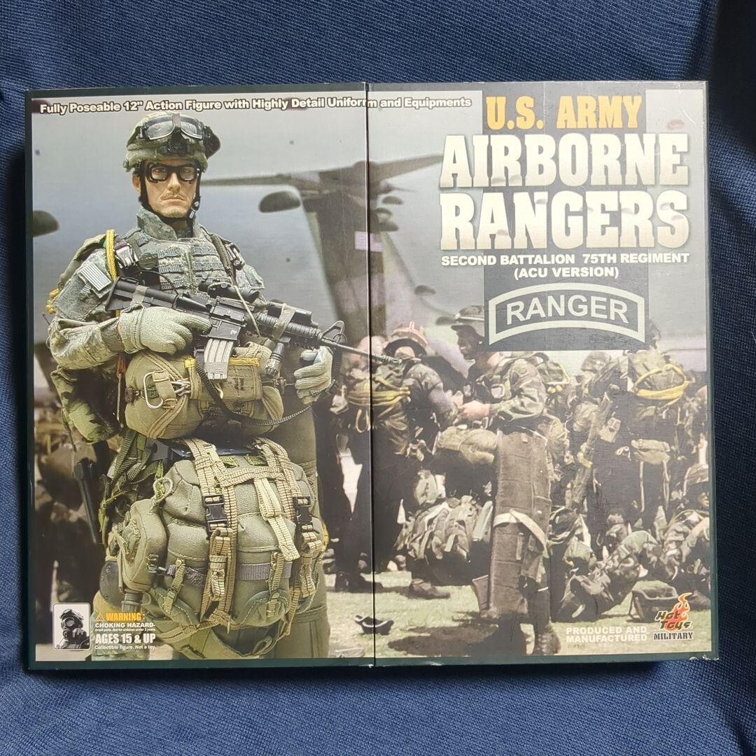 HOT TOYS 1/6 U.S.ARMY Airborne Rangers Second Battalion 75th HOT TOYS 1/6 U.S.ARMY Airborne Rangers Second Battalion 75th
