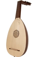Roosebeck Lute 8 Course 30 Inch Canadian Spruce + Book & Padded Gig Bag