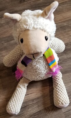 Scentsy Buddy Alma The Alpaca Lamb Sheep Scarf Stuffed Plush