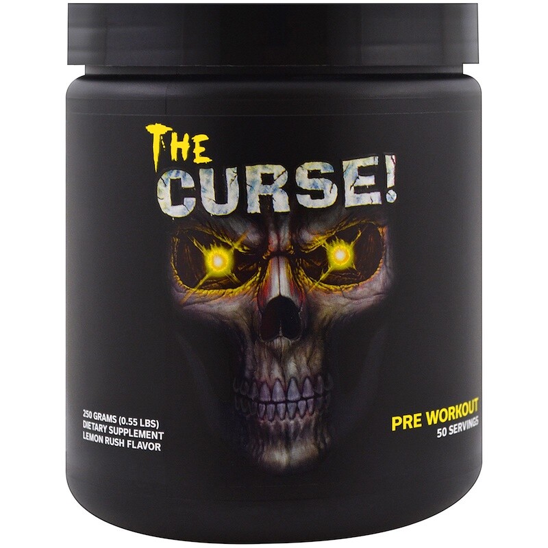 JNX Sports The Curse Lemon Rush 250g Creatine Caffeine LArginine Pre