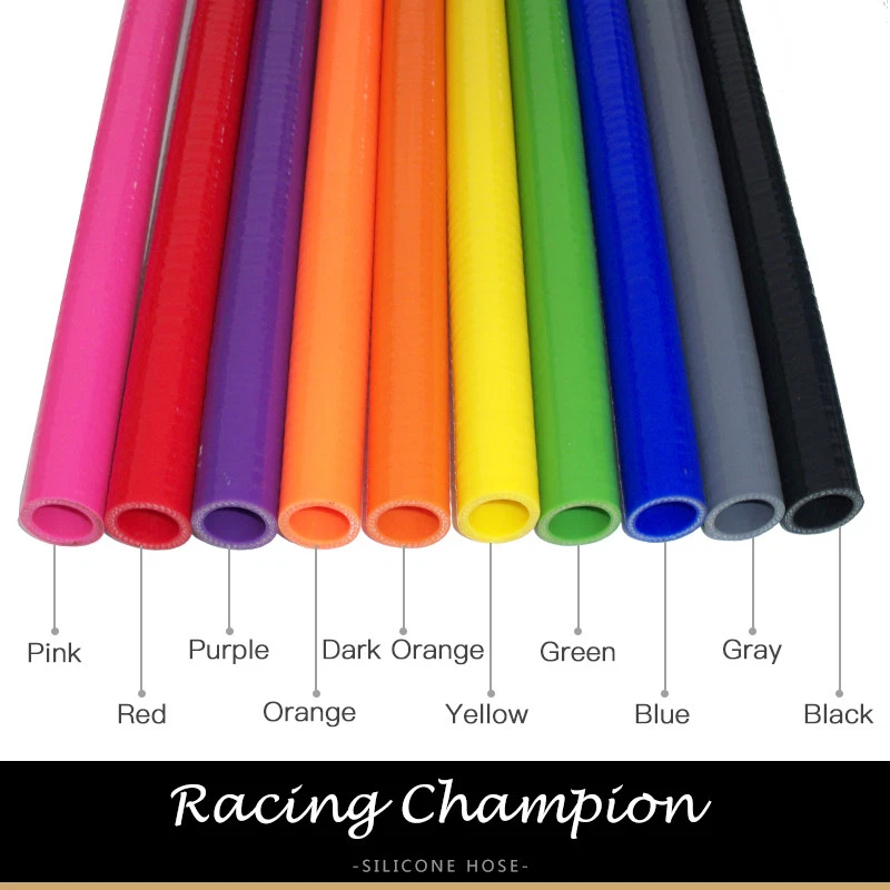 FOR SUBARU IMPREZA WRX STi 2000-2007 COOLANT SILICONE RADIATOR HOSE KIT BLACK - Image 2 of 4