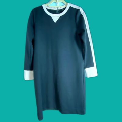j crew long sleeve ponte dress Long-sleeve Scoopneck Dress In Italian Ponte For Women