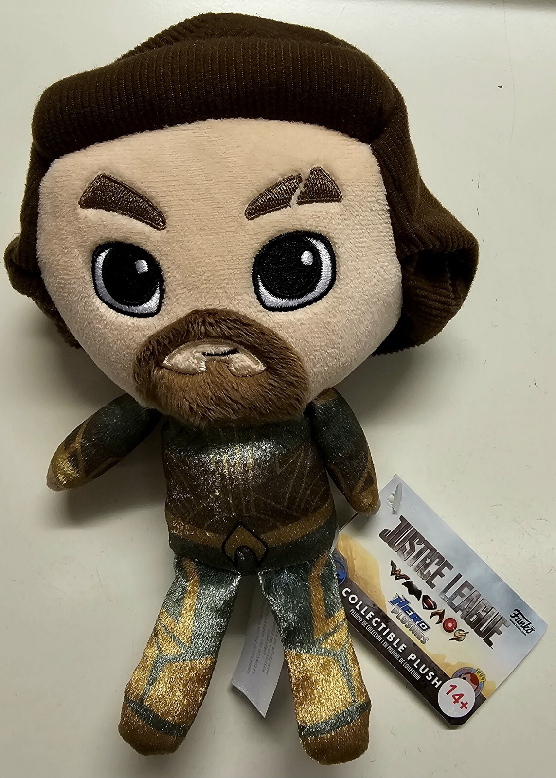 Funko Hero Plushies Justice League Aquaman Collectible Plush DC Comics 8"" New