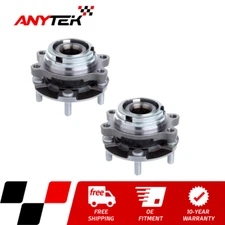 Pair Front Wheel Hub & Bearing for 2003-2005 2006 2007 2008 Infiniti FX35 2WD