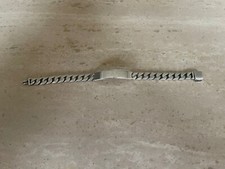 Tiffany & Co silver Men’s ID cuban link bracelet size 8