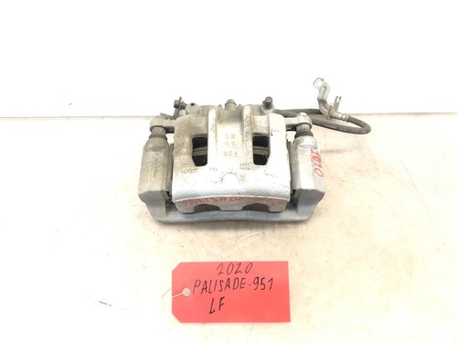 2020-2025 HYUNDAI PALISADE FWD LEFT DRIVER FRONT BRAKE CALIPER W/ PADS ...