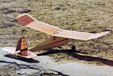 Buzzard Bombshell Sport Model 72" Wing RC Model Airplane Printed Plans Templates