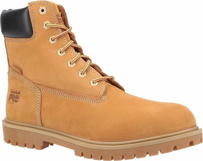 Timberland Pro Iconic Wheat Boots Safety Premium Full Grain Leather S3 |  eBay