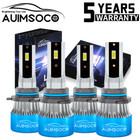 For Honda Accord 2003 2004 2005-2007 6500K LED Headlights High Low Lights Bulbs