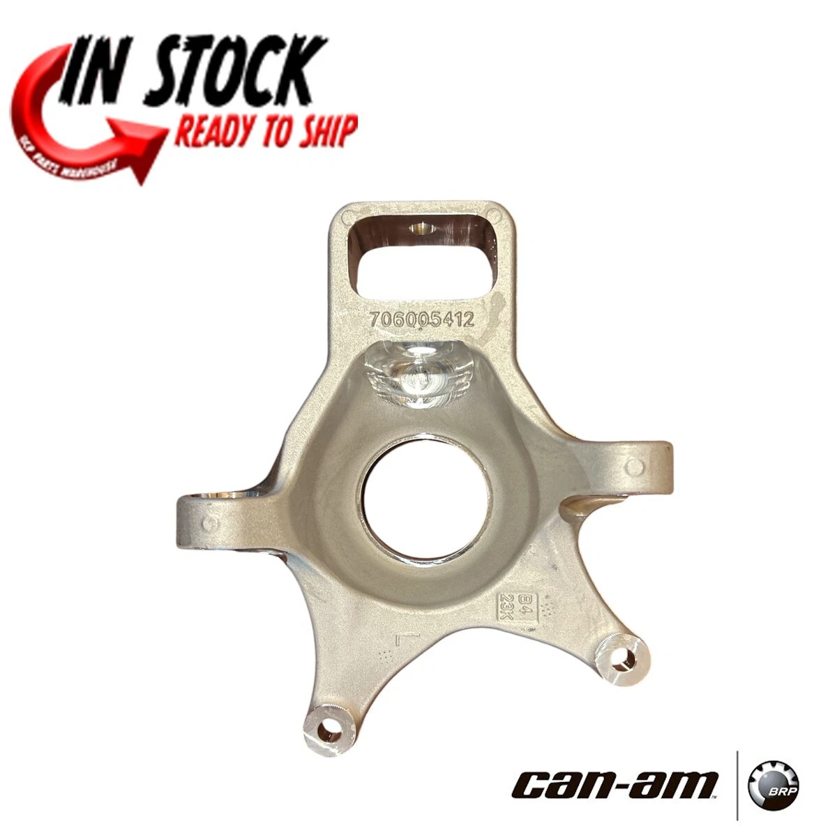 CAN AM LEFT REAR PASSENGER KNUCKLE 2022-2024 MAVERICK X3 OEM 706005410