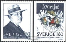 Sweden 1249-1250 mint/MNH 1983 100. Birthd