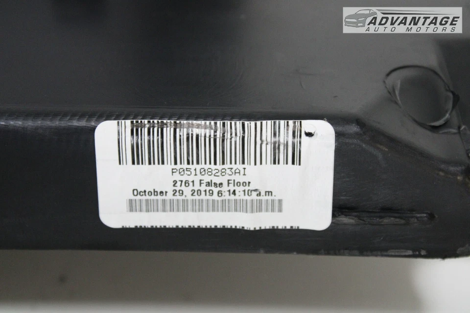 Bandeja de almacenamiento delantera izquierda debajo del asiento Dodge Durango 2011-2023 05108283ai OEM Foto 4 de 4