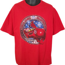 Vintage St Louis Cardinals T Shirt Mens Size XL Y2K 2004 World Series Champs