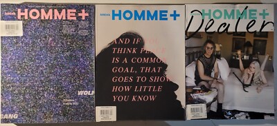 3 Variants Issues of ARENA HOMME+ Magazine S/S 2017 Kristen McMenamy, Ivor Braka