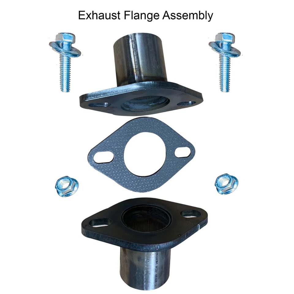 2" ID Universal Quick Fix Exhaust Flange Repair Pipe Kit - Image 2 of 3