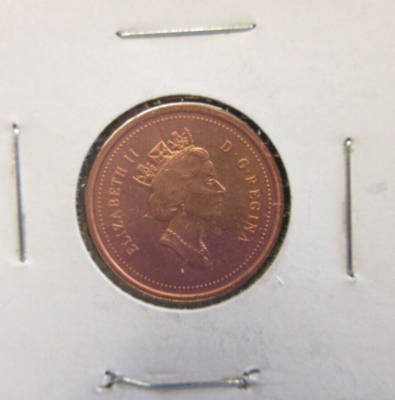 1998 Elizabeth II D.G. Regina Canadian 1 Cent Coin / Canada | eBay
