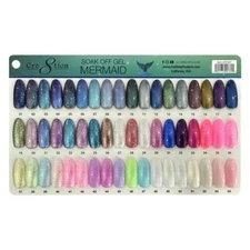 Cre8tion Soak Off Gel Polish .5oz - Mermaid Collection *Pick Your Colors*