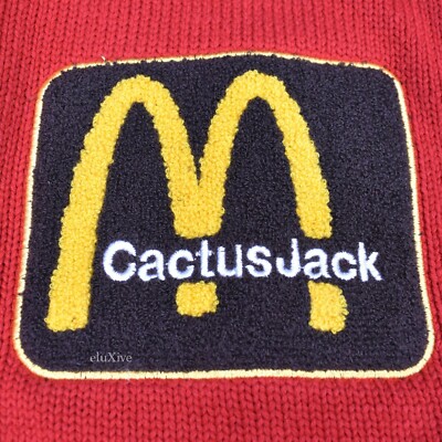 NWT Travis Scott McDonald's Cactus Plant Flea Market CPFM Cardigan