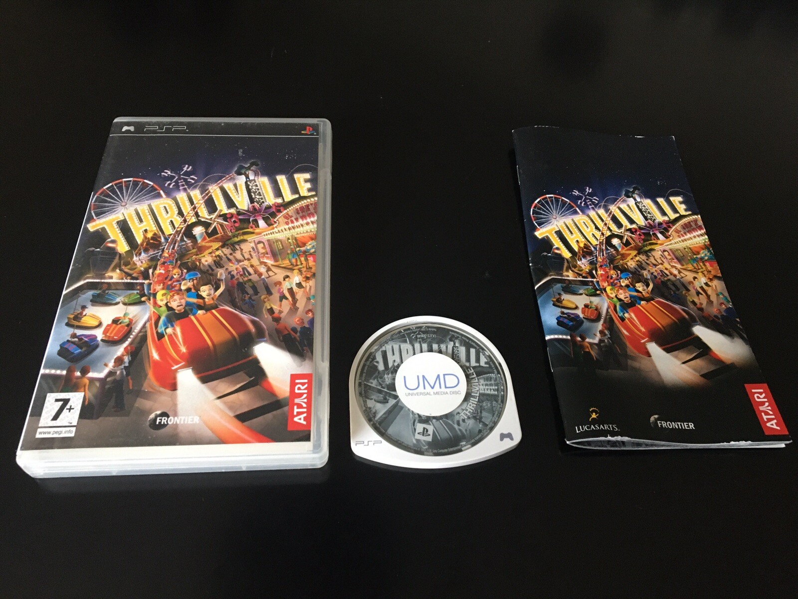 THRILLVILLE EDITION FR PAL SONY PSP COMPLET