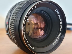 Konica Hexanon AR 50mm f1.7 Lens F16-EE Version - Japan - M550